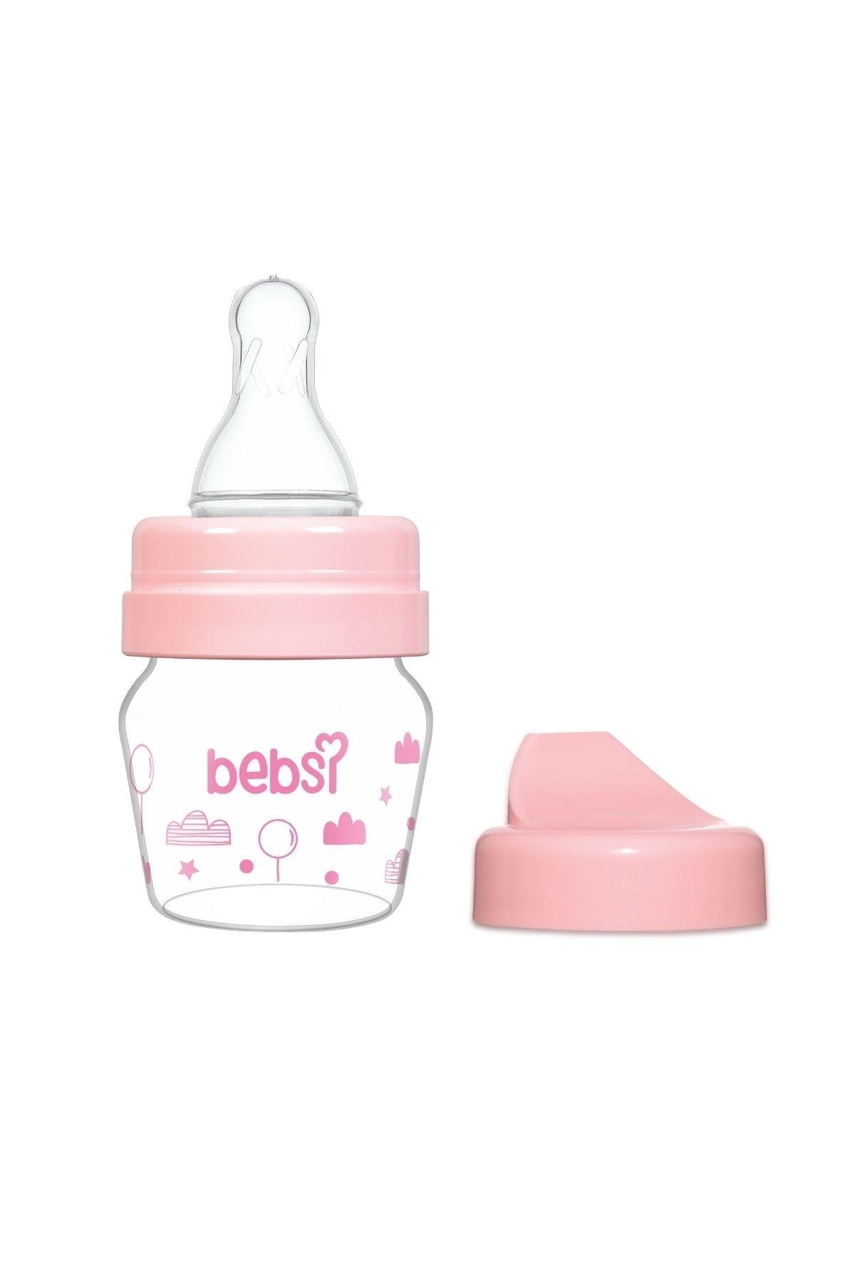 Bebsi Mini PP Alıştırma Bardağı Seti 30 ml - PEMBE