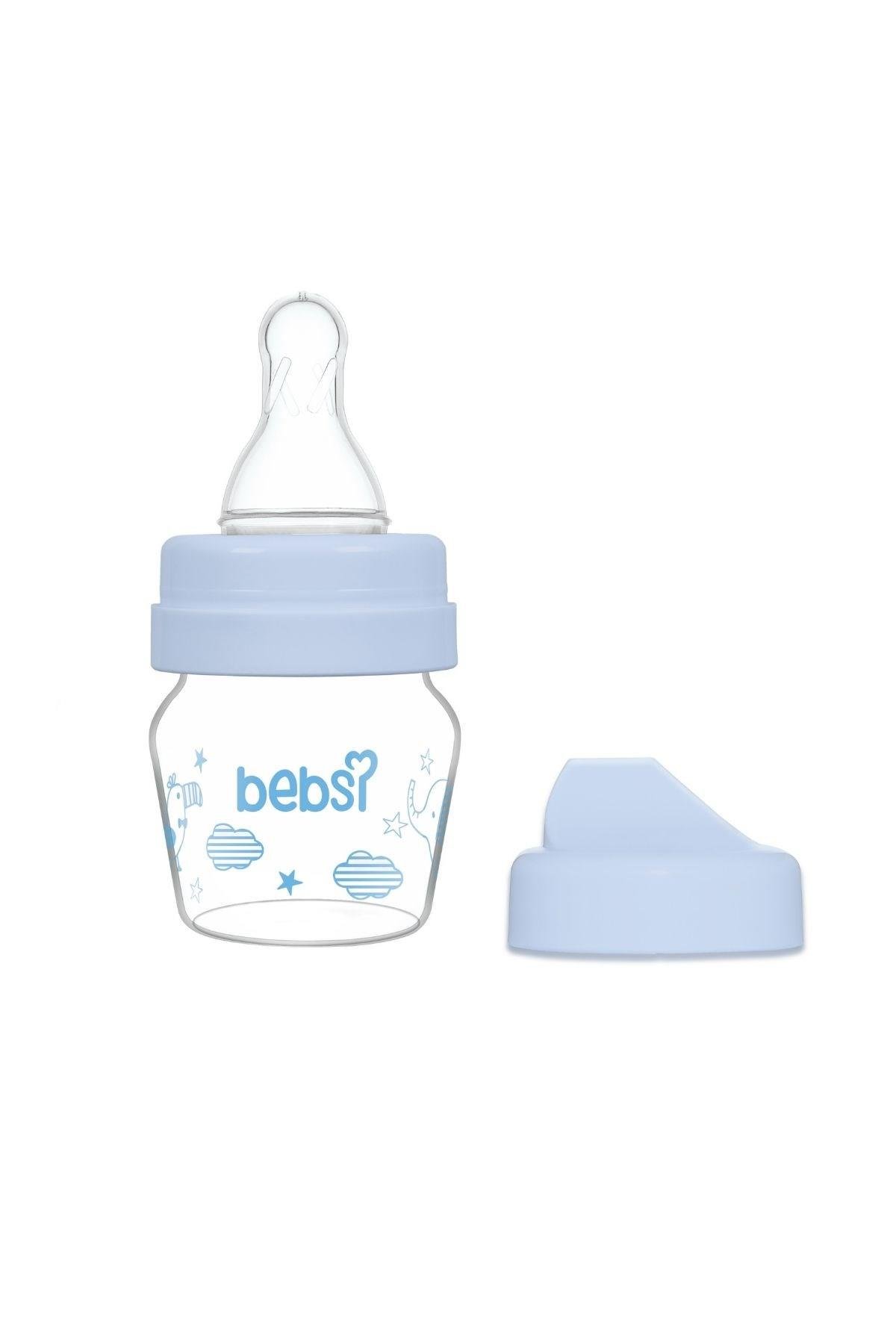 Bebsi Mini PP Alıştırma Bardağı Seti 30 ml - MAVİ