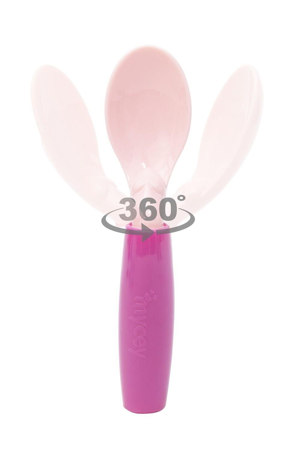 Mycey 360⁰ Dönen Kaşık – Pembe