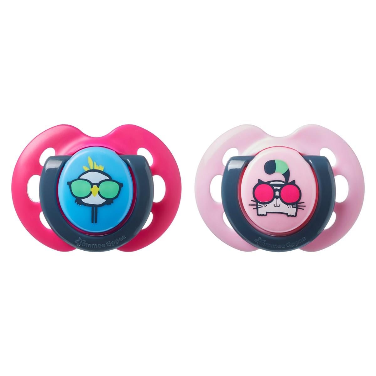 Tommee Tippee 2'li Fun Emzik 0-6 Ay - PEMBE