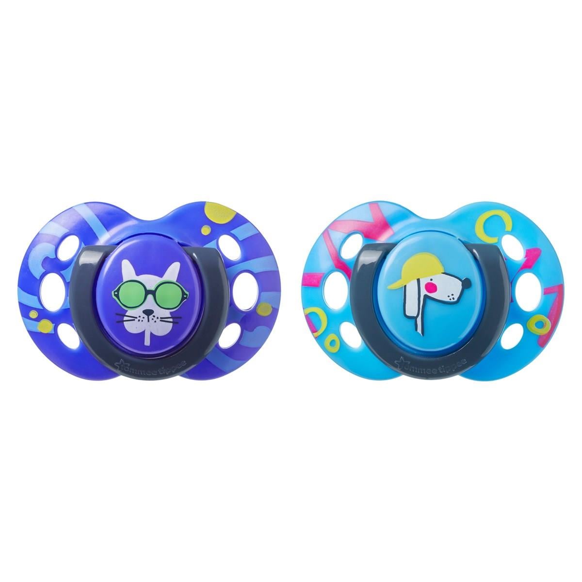 Tommee Tippee 2'li Fun Emzik 6-18 Ay - LACİVERT