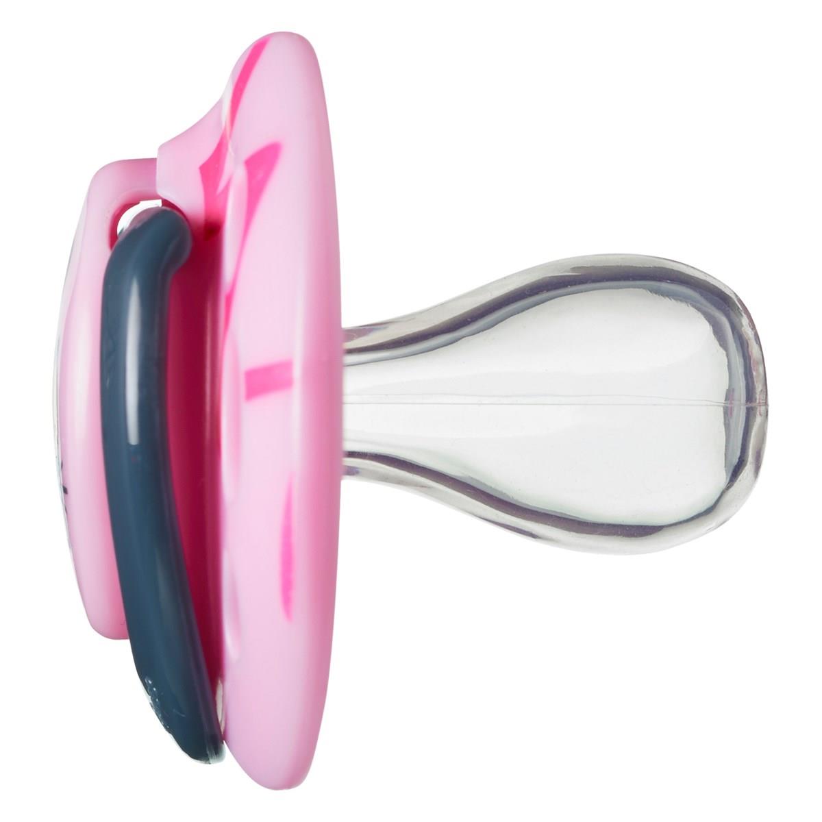 Tommee Tippee 2'li Fun Emzik 6-18 Ay - PEMBE