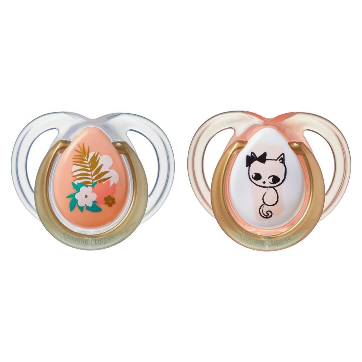 Tommee Tippee 2'li Moda Emzik 0-6 Ay Kız