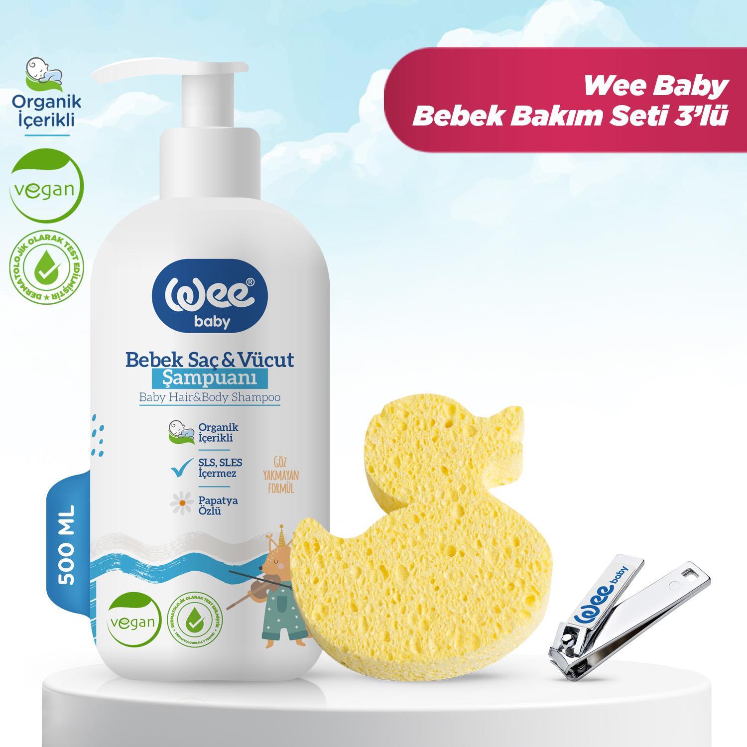 Wee Baby Bebek Bakım Seti 3lü BULK