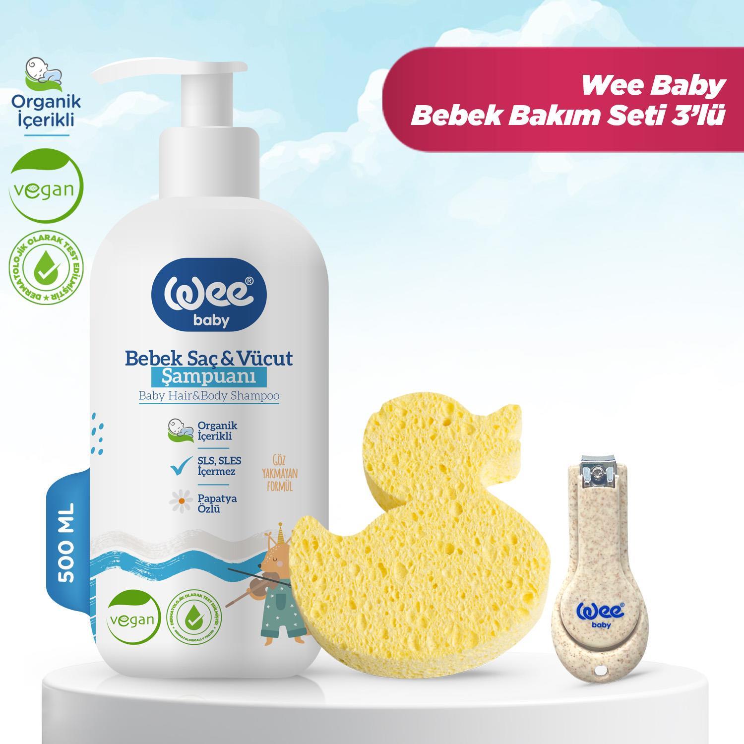 Wee Baby Bebek Bakım Seti 3lü BULK