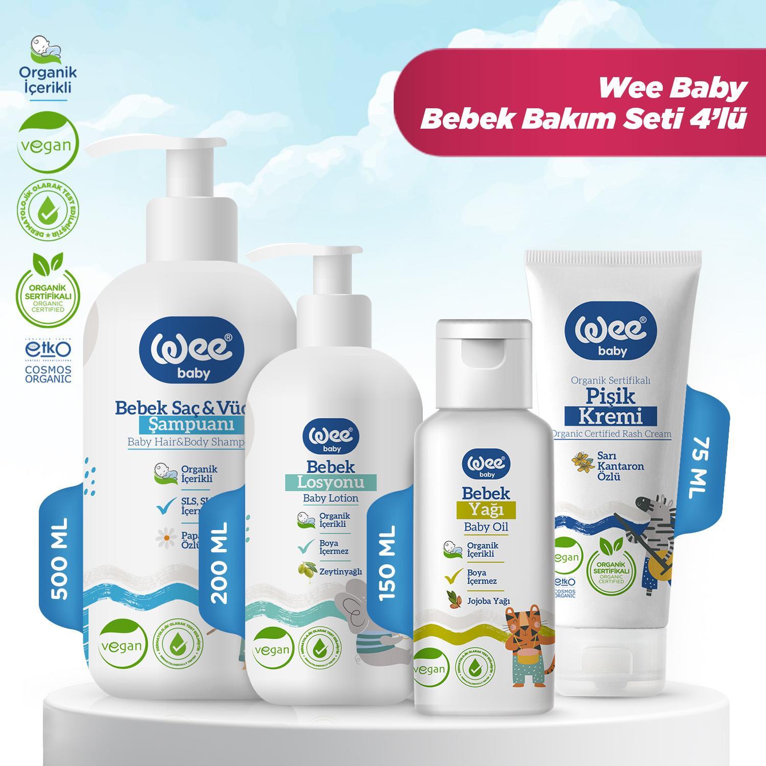 Wee Baby BebekBkmSeti 4lü 500ML BULK