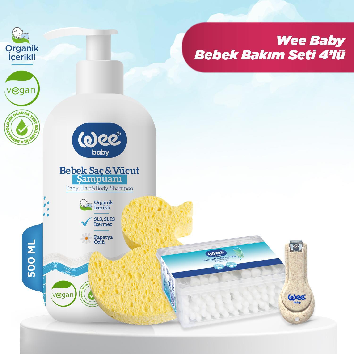 Wee Baby Günlük Bakım Seti 4'lü BULK