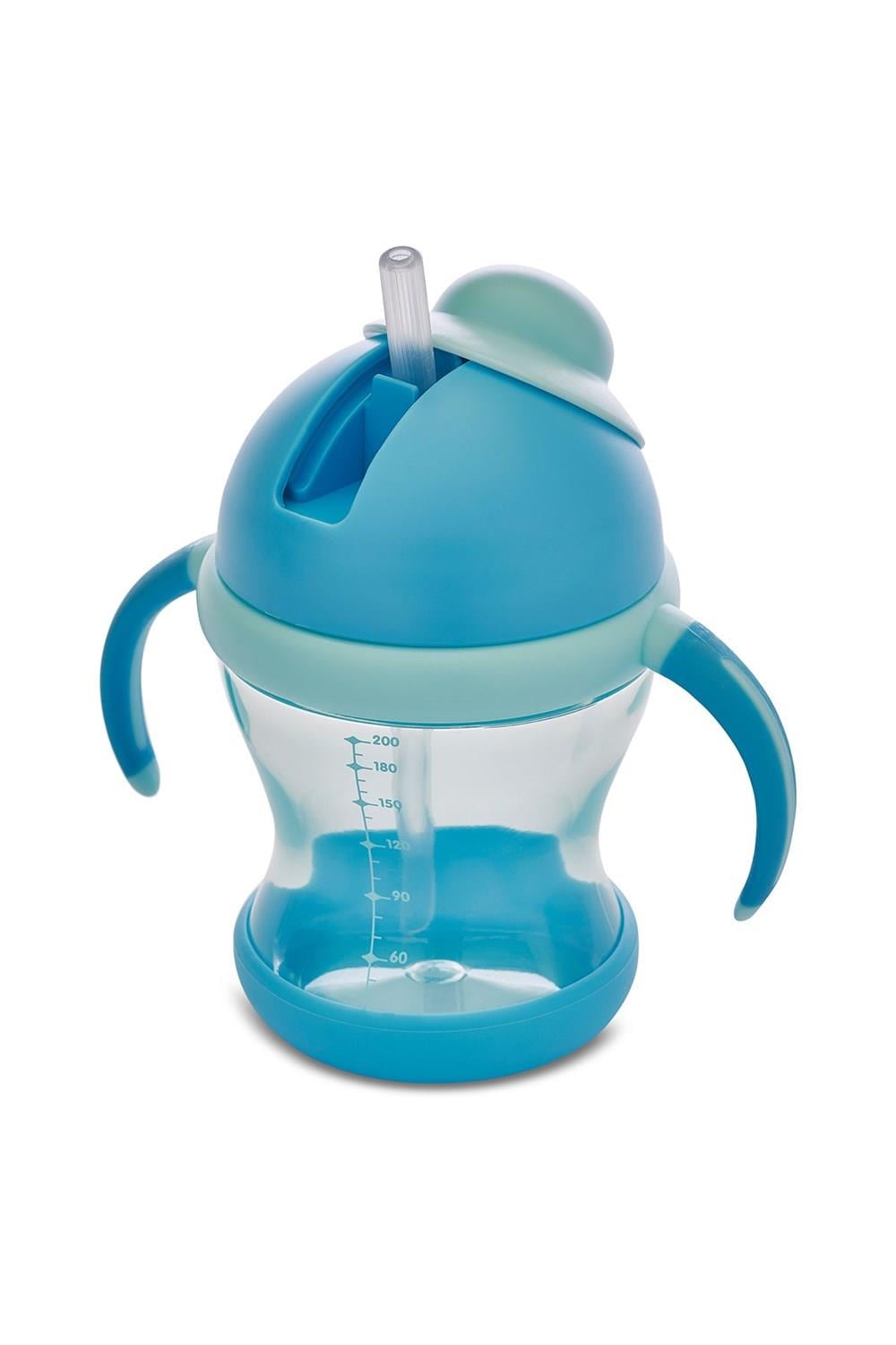 Wee Baby Kulplu Pipetli Bardak 200 ml - MAVİ
