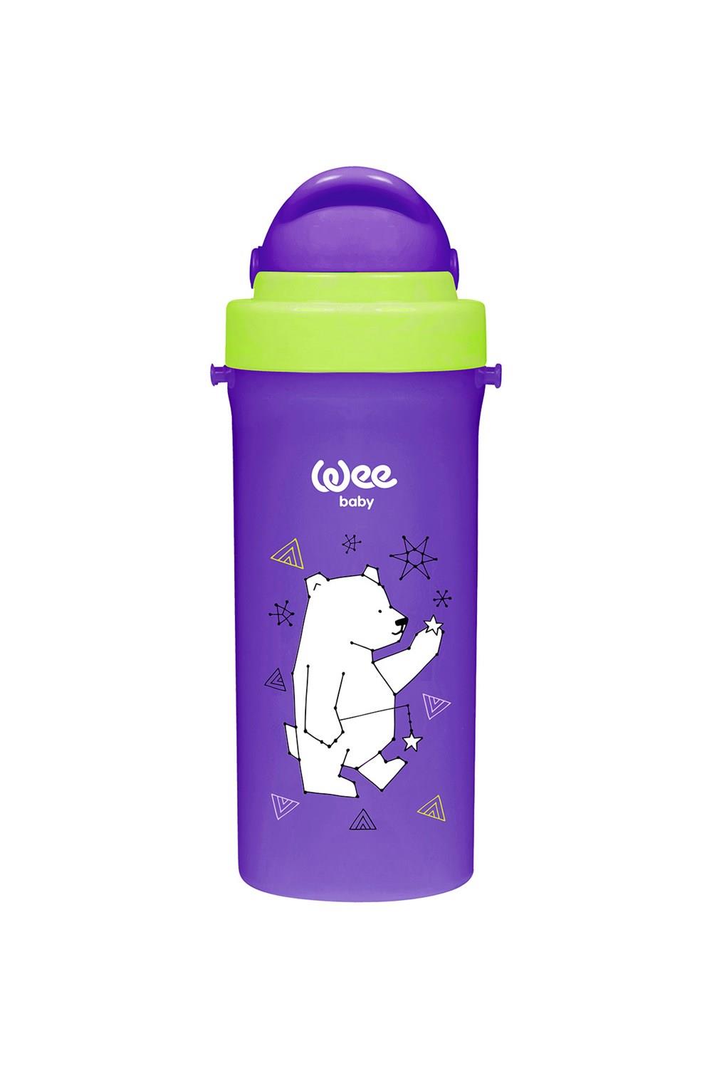 Wee Baby Pipetli Bardak 300 ml - MOR