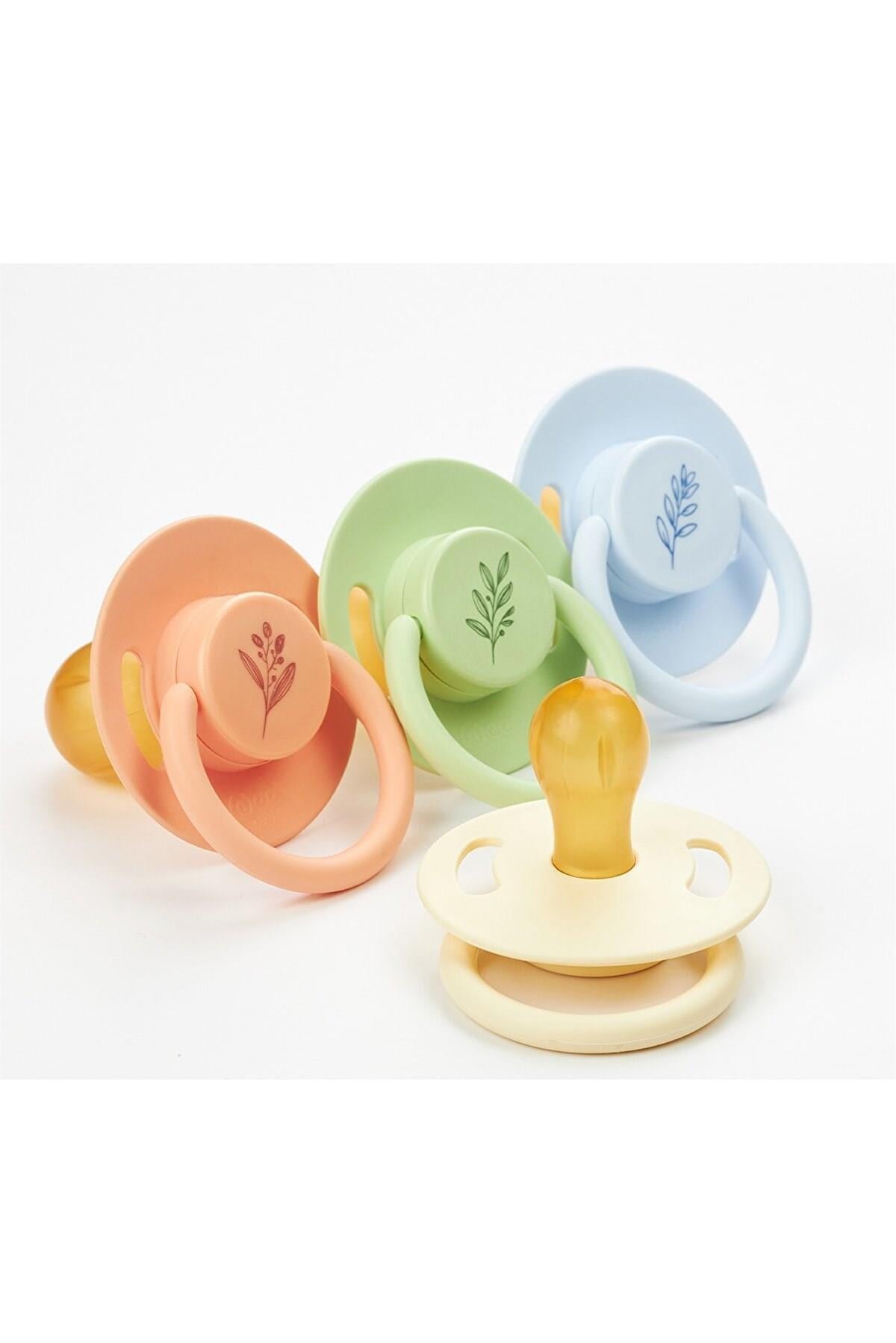 Wee Baby Pure Yuvarlak Uçlu Kauçuk Emzik No:2 - YEŞİL