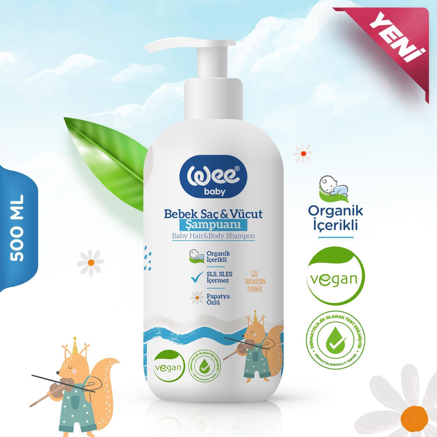 Wee Baby Şamp500ML&SplTırnakMks BULK