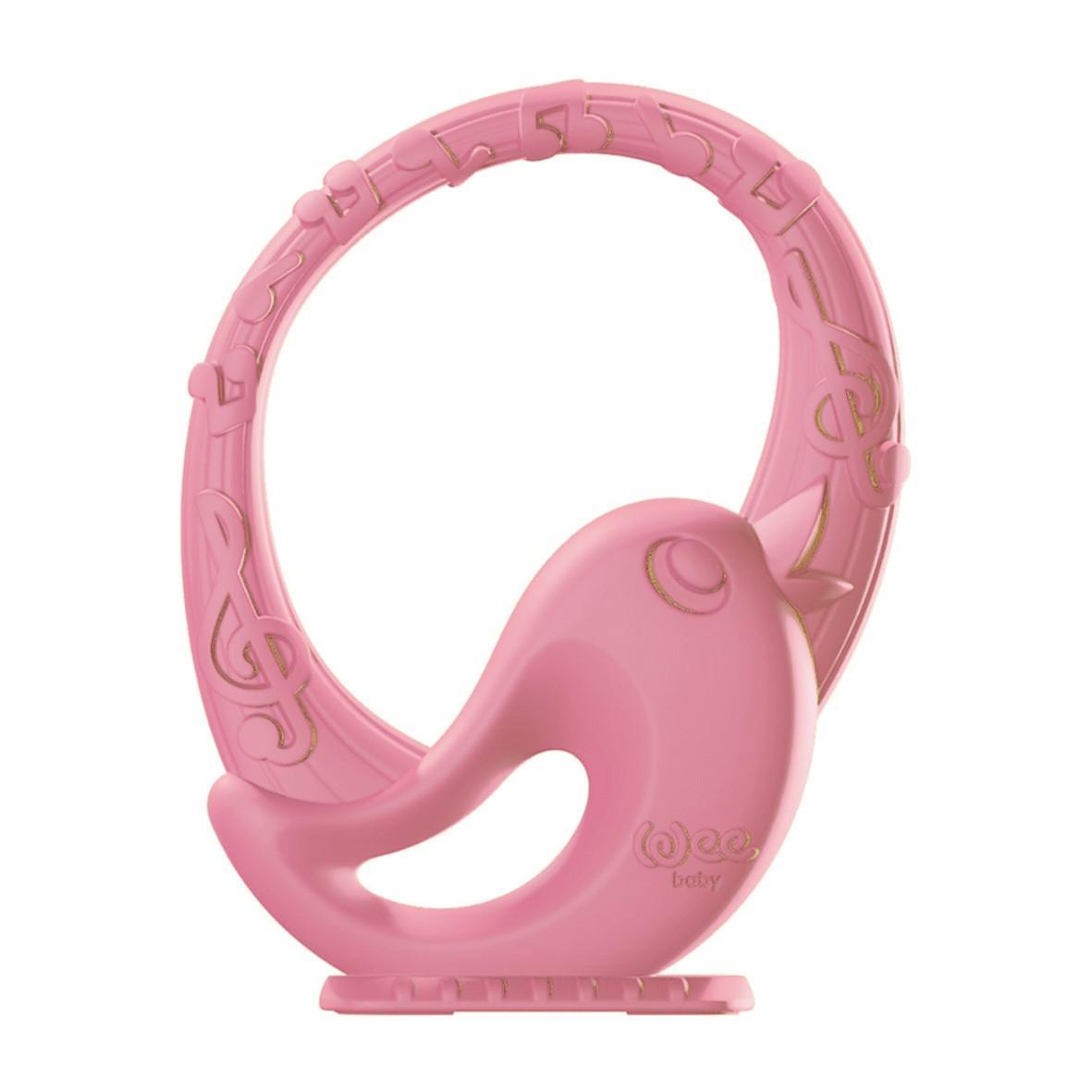 Wee Baby Zoo Diş Kaşıyıcı - PEMBE KUŞ
