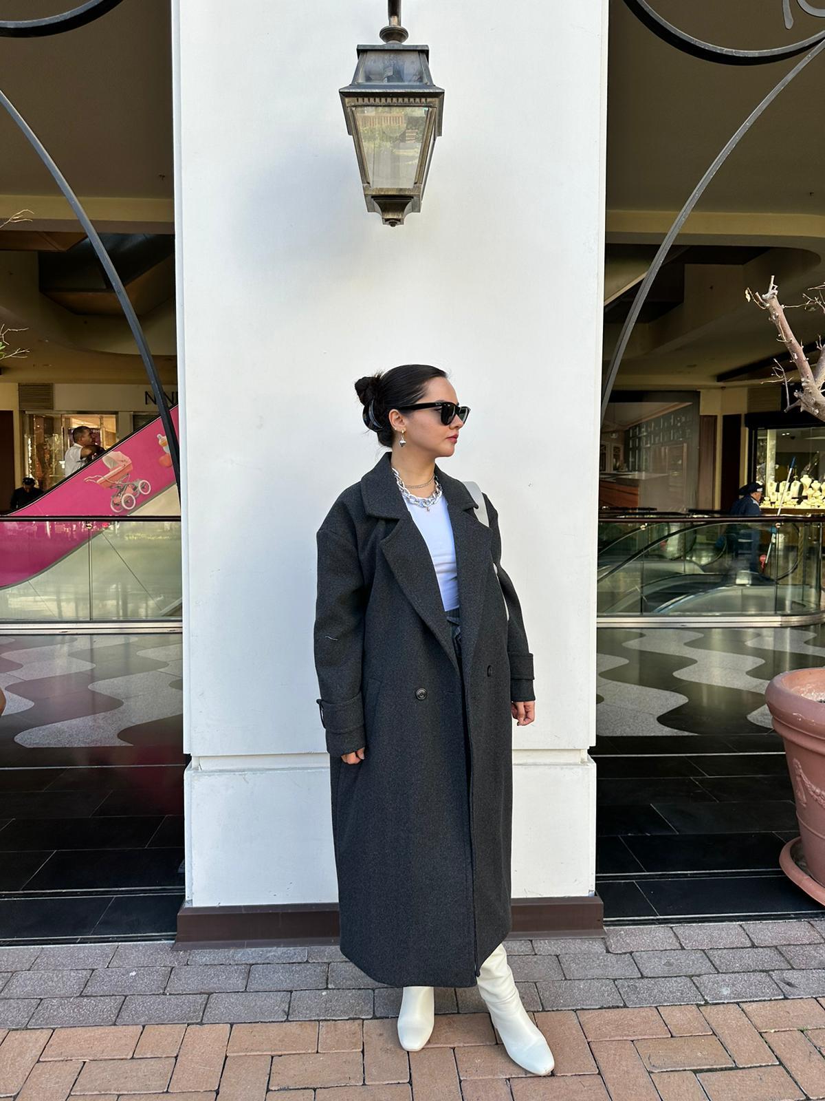 ANTRASİT KAŞE CEKET