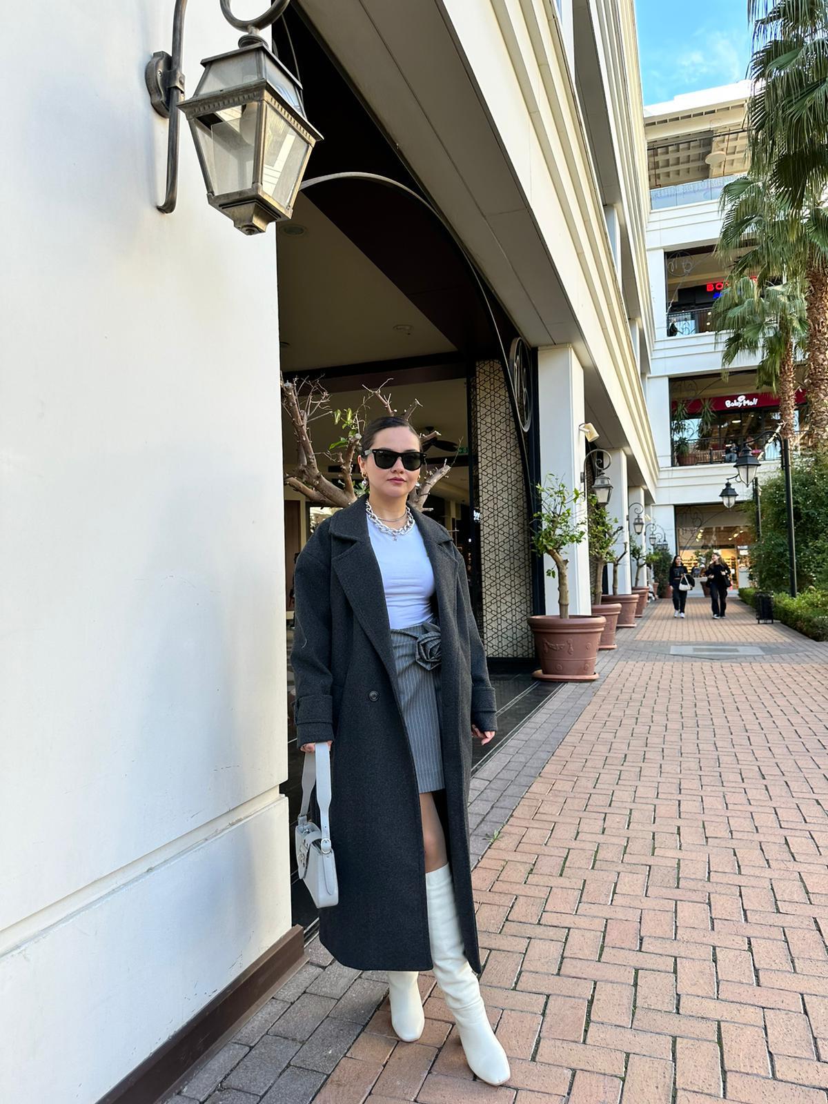 ANTRASİT KAŞE CEKET