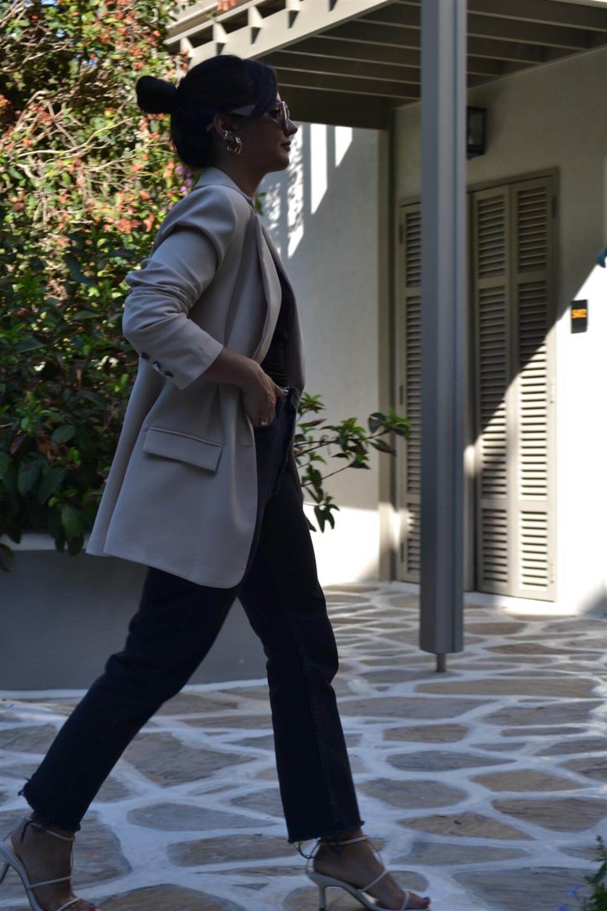 BELDEN OTURTMALI BEJ BLAZER CEKET