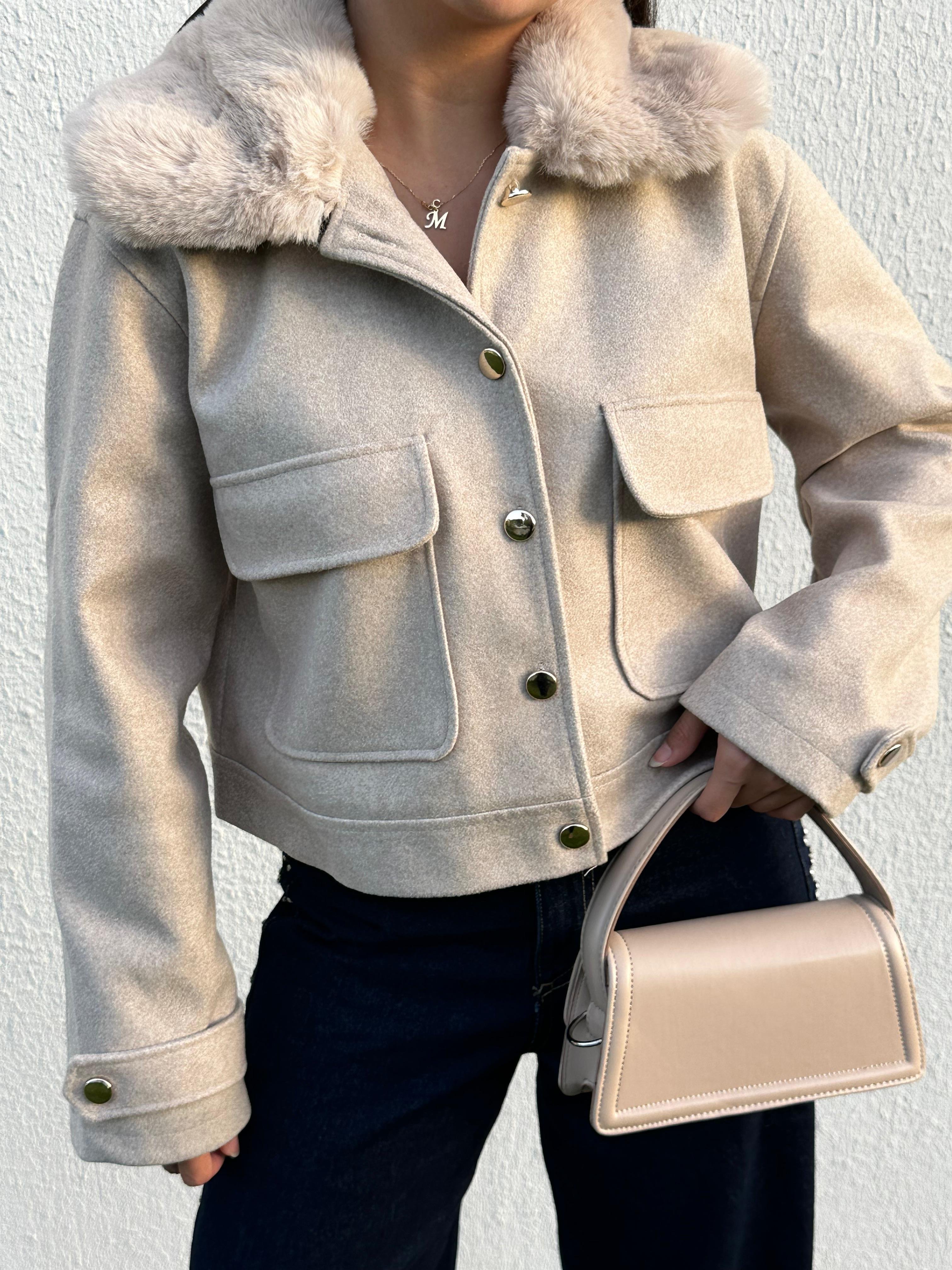 KAŞE PREMİUM CEKET BEJ