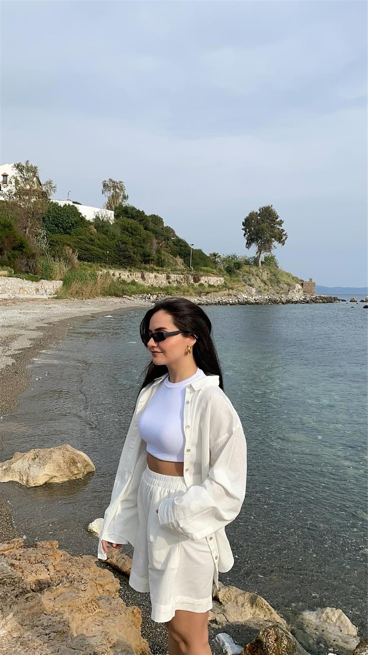 PAMUKLU KETEN GÖMLEK