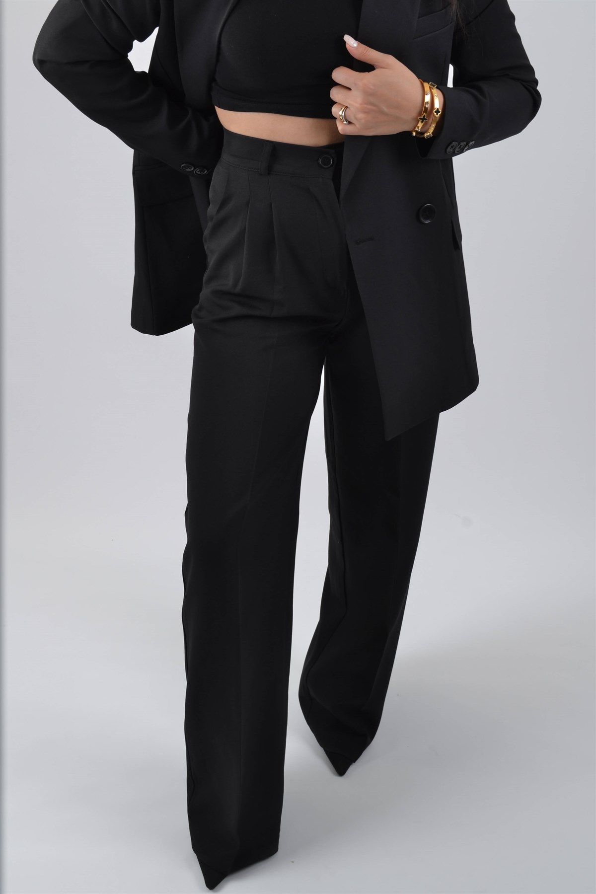 SİYAH PALAZZO PANTOLON