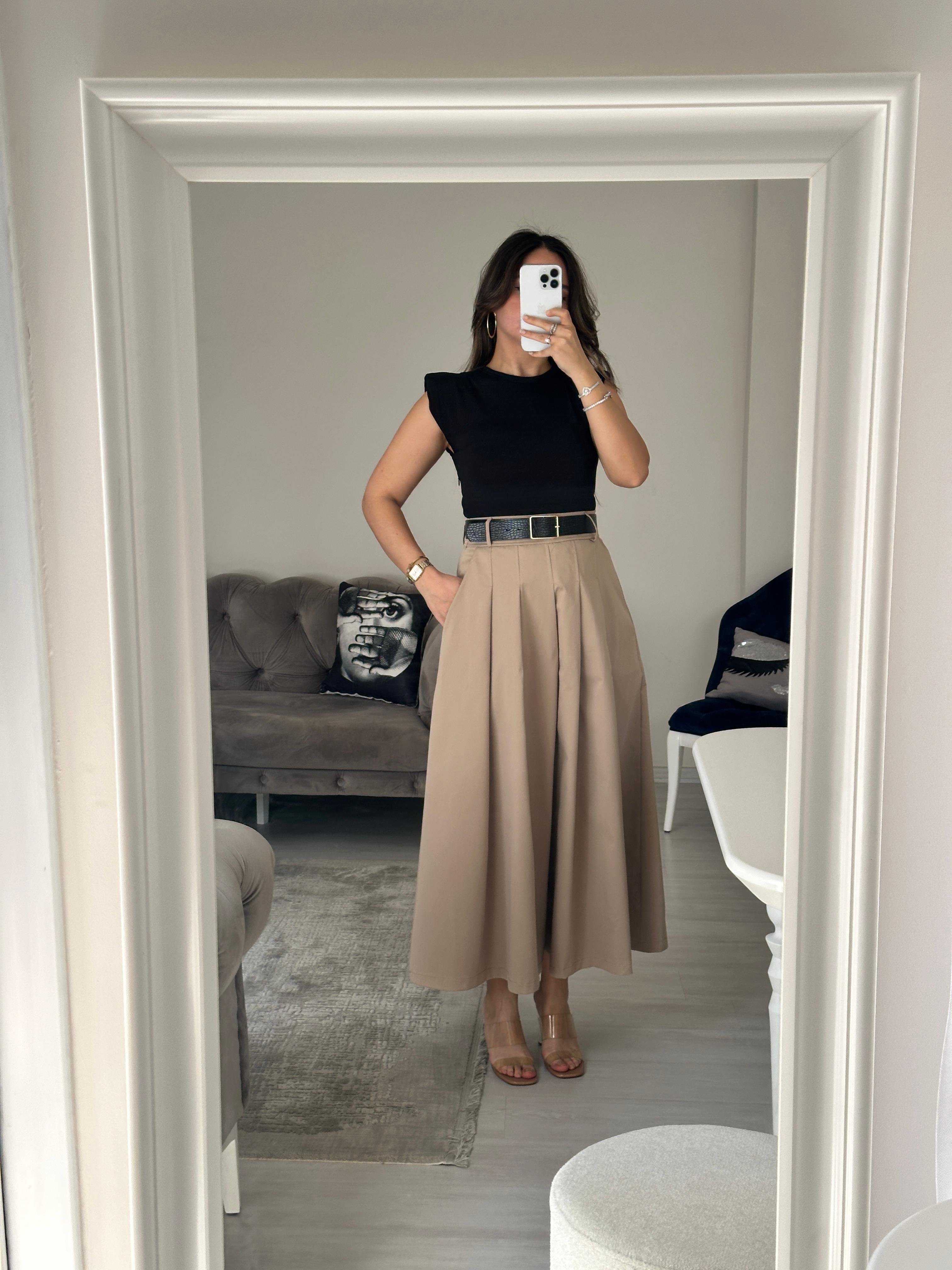 VATKALI KONTRAST ELBİSE