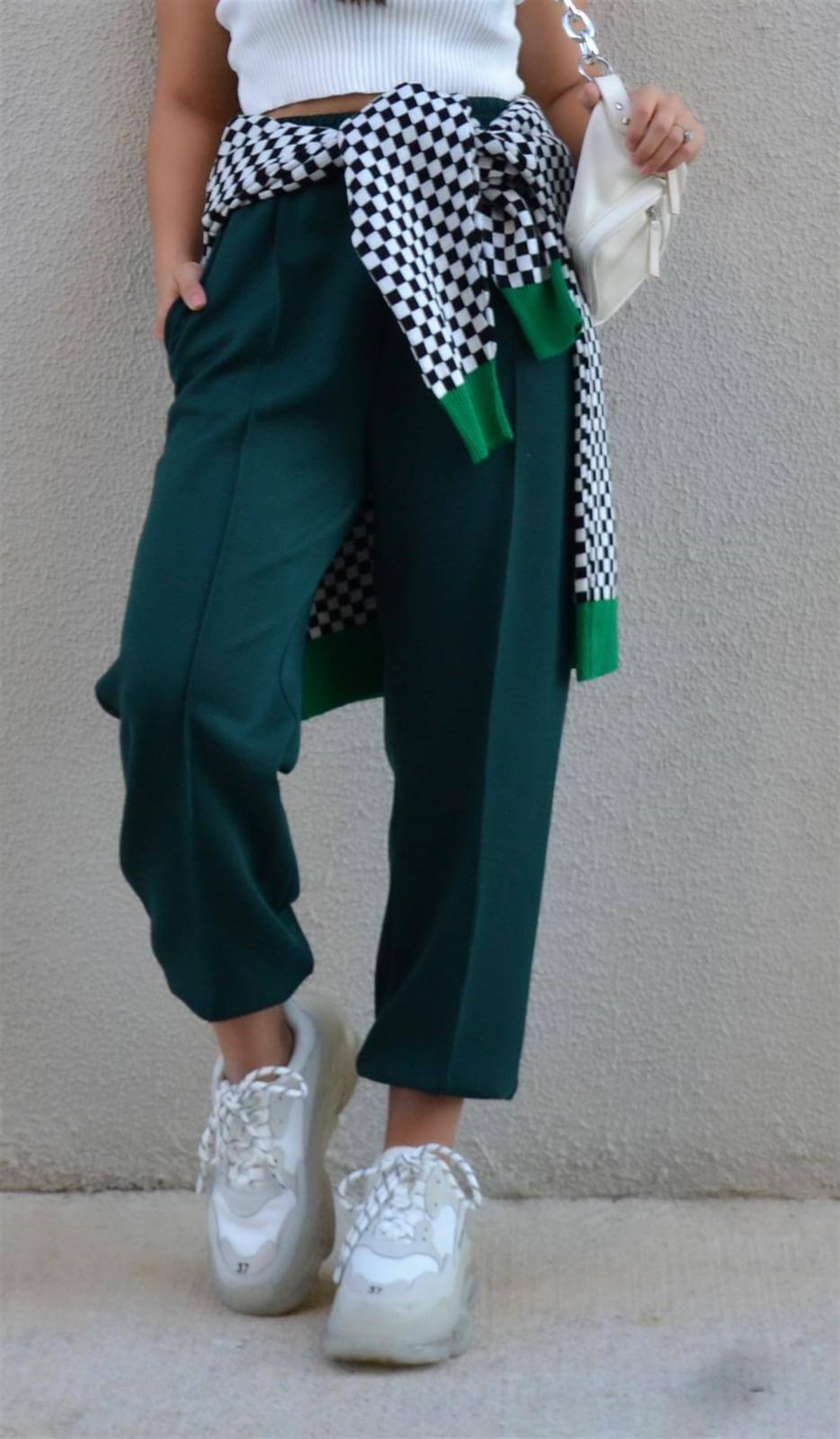 YEŞİL EŞOFMAN ALTI