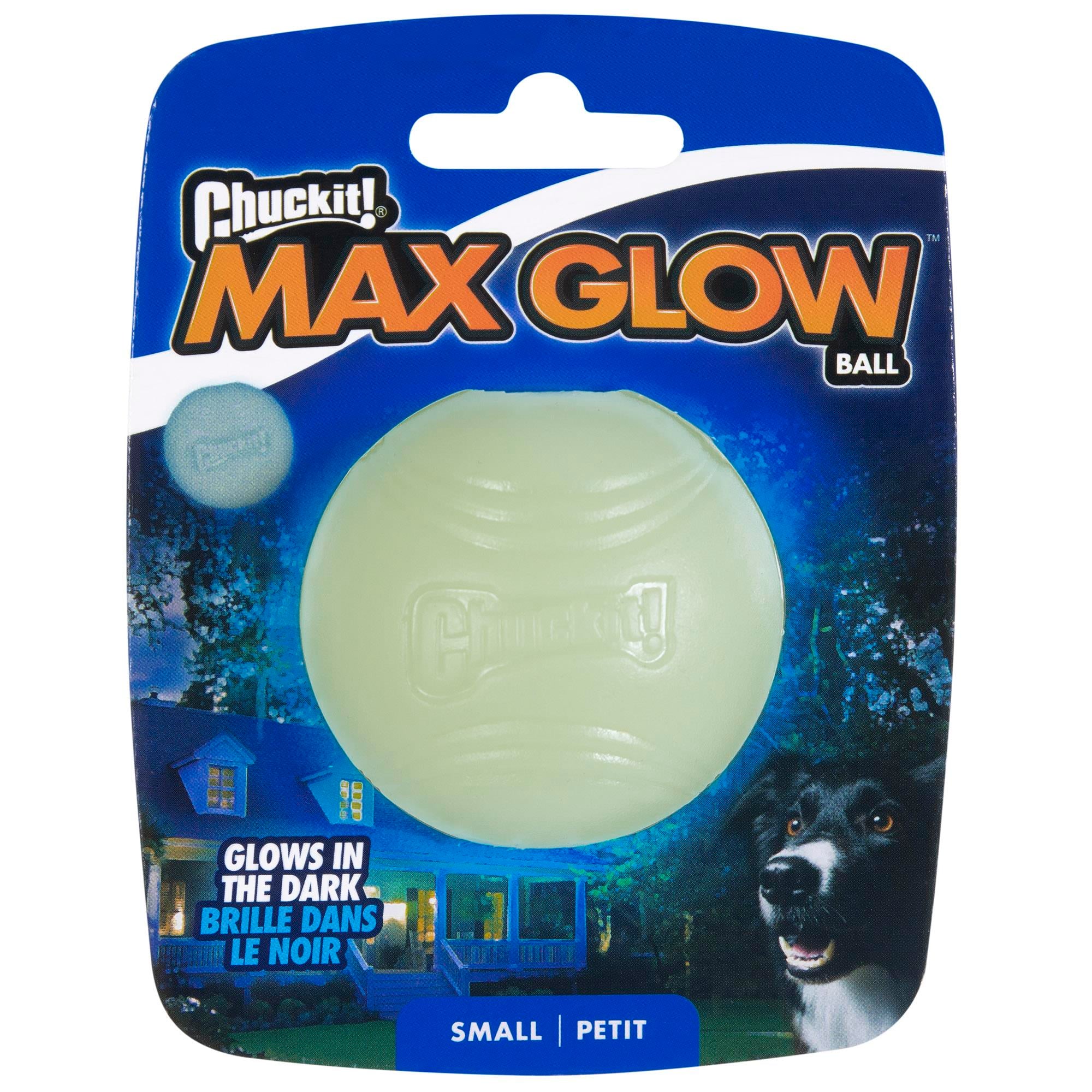 Chuckit! Max Glow Gece Parlayan Köpek Oyun Topu (Küçük Boy) - Oyun Topları ve Frizbiler