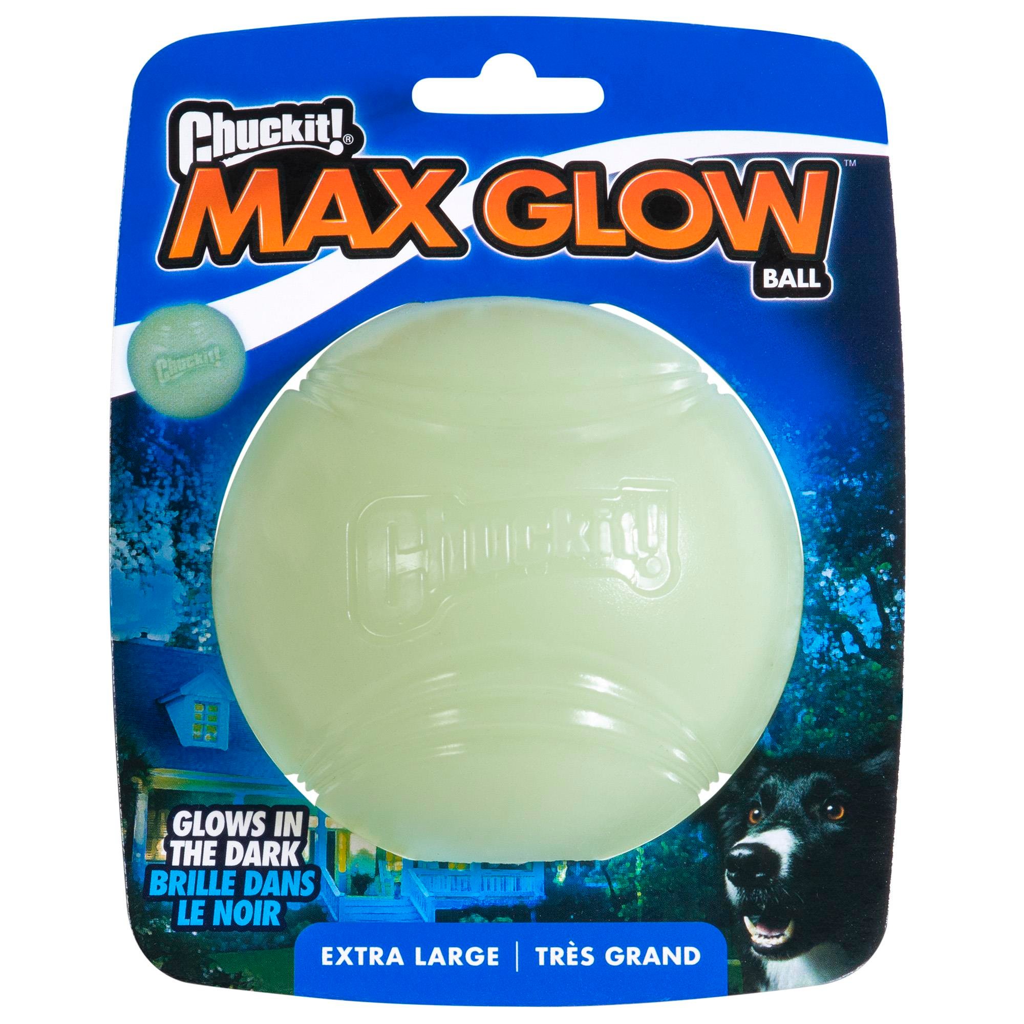 Chuckit! Max Glow Gece Parlayan Köpek Oyun Topu (XL Boy) - Oyun Topları ve Frizbiler