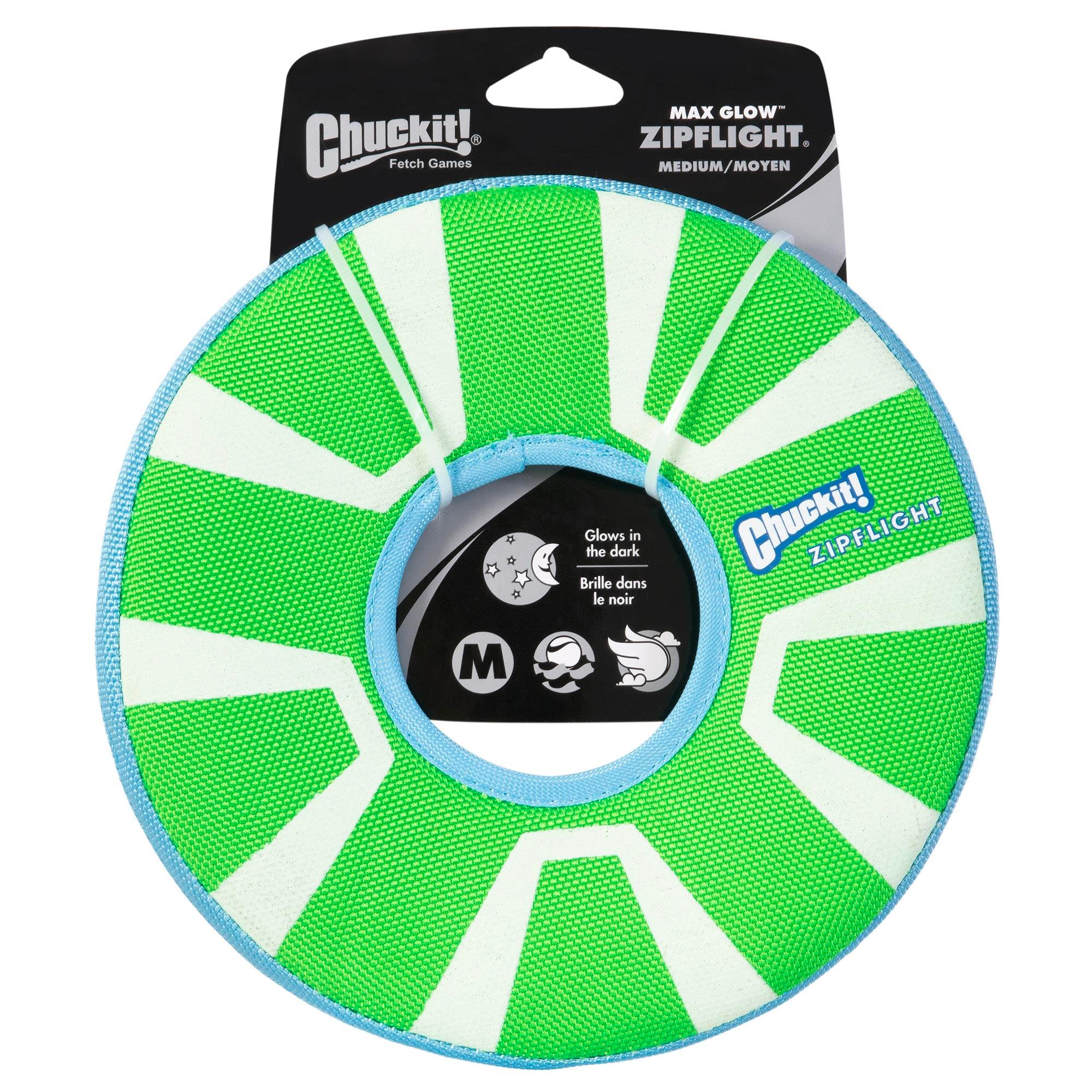 Chuckit! Paraflight Max Glow Gece Parlayan Frizbi (Büyük Boy) - Oyun Topları ve Frizbiler