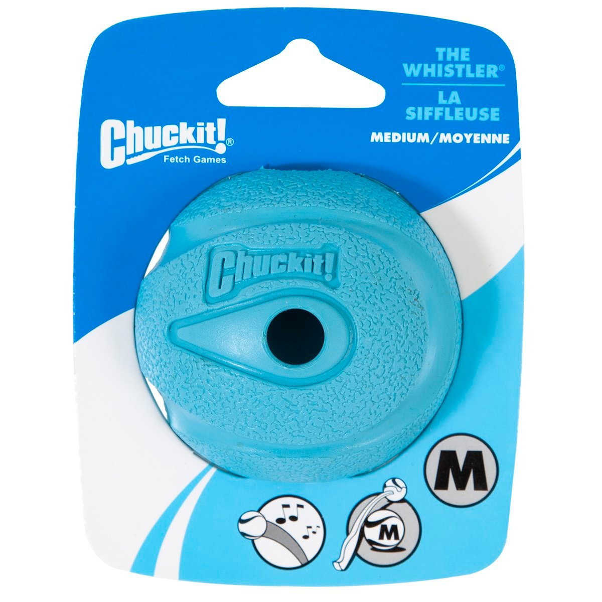 Chuckit! The Whistler Köpek Oyun Topu (Orta Boy) - Oyun Topları ve Frizbiler