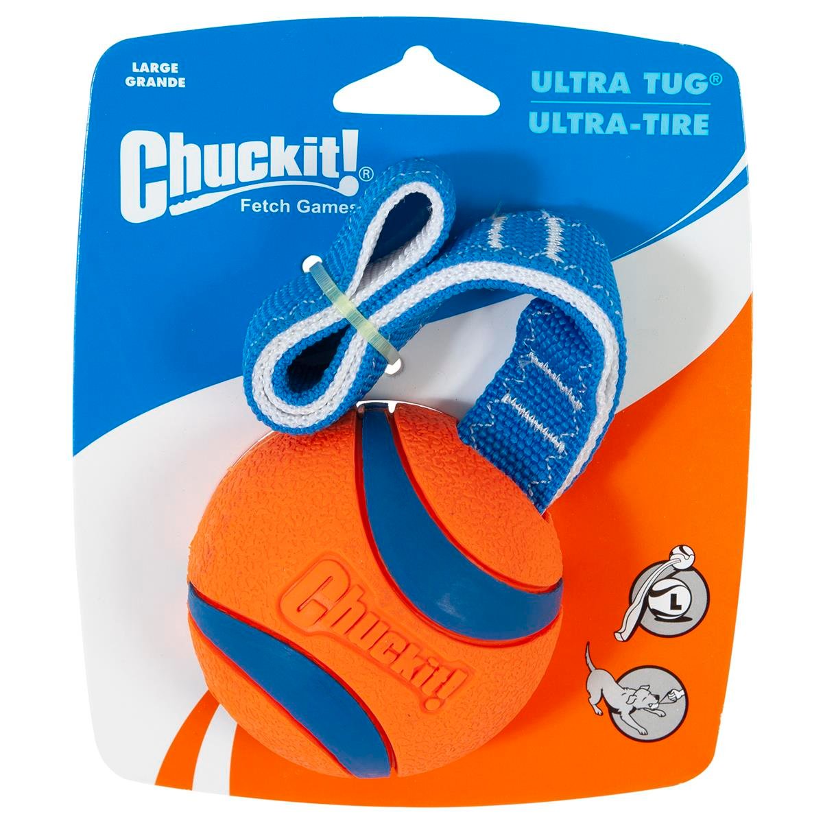 Chuckit! Ultra Tug Köpek Çekiştirme Topu (Büyük Boy) - Oyun Topları ve Frizbiler