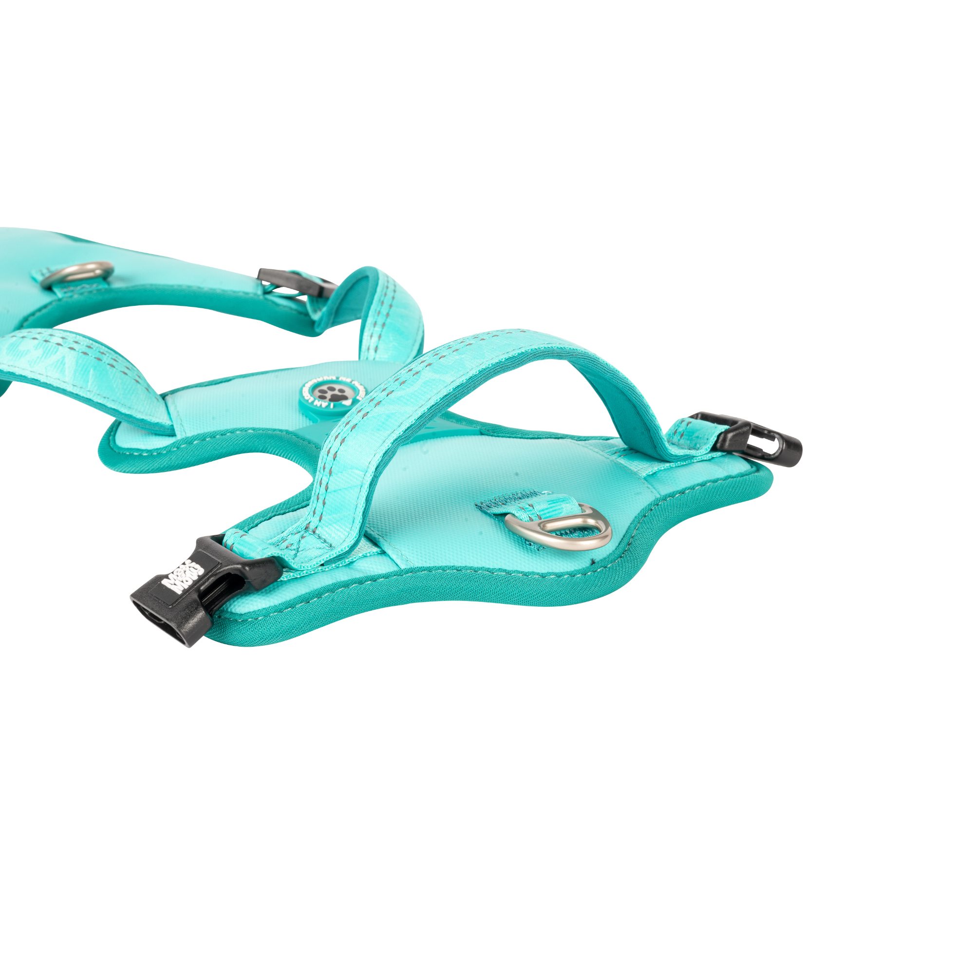 Matrix 2.0 Akıllı Künyeli Sport Köpek Göğüs Tasması - Turquoise (XS) - Göğüs Tasmaları