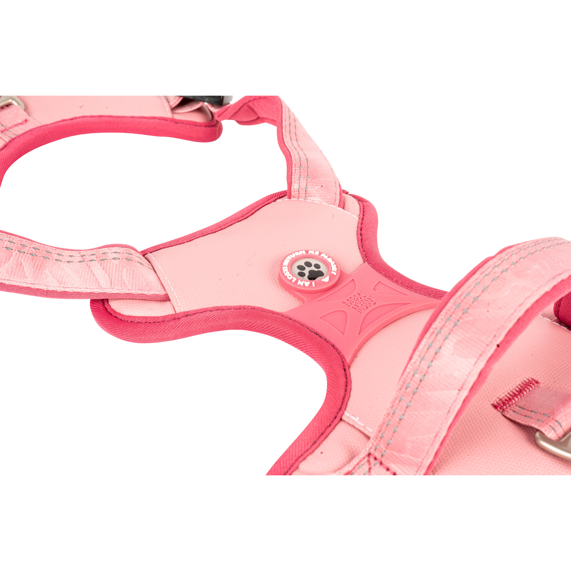 Matrix 2.0 Akıllı Künyeli Sport Köpek Göğüs Tasması - Rose (XS) - Göğüs Tasmaları