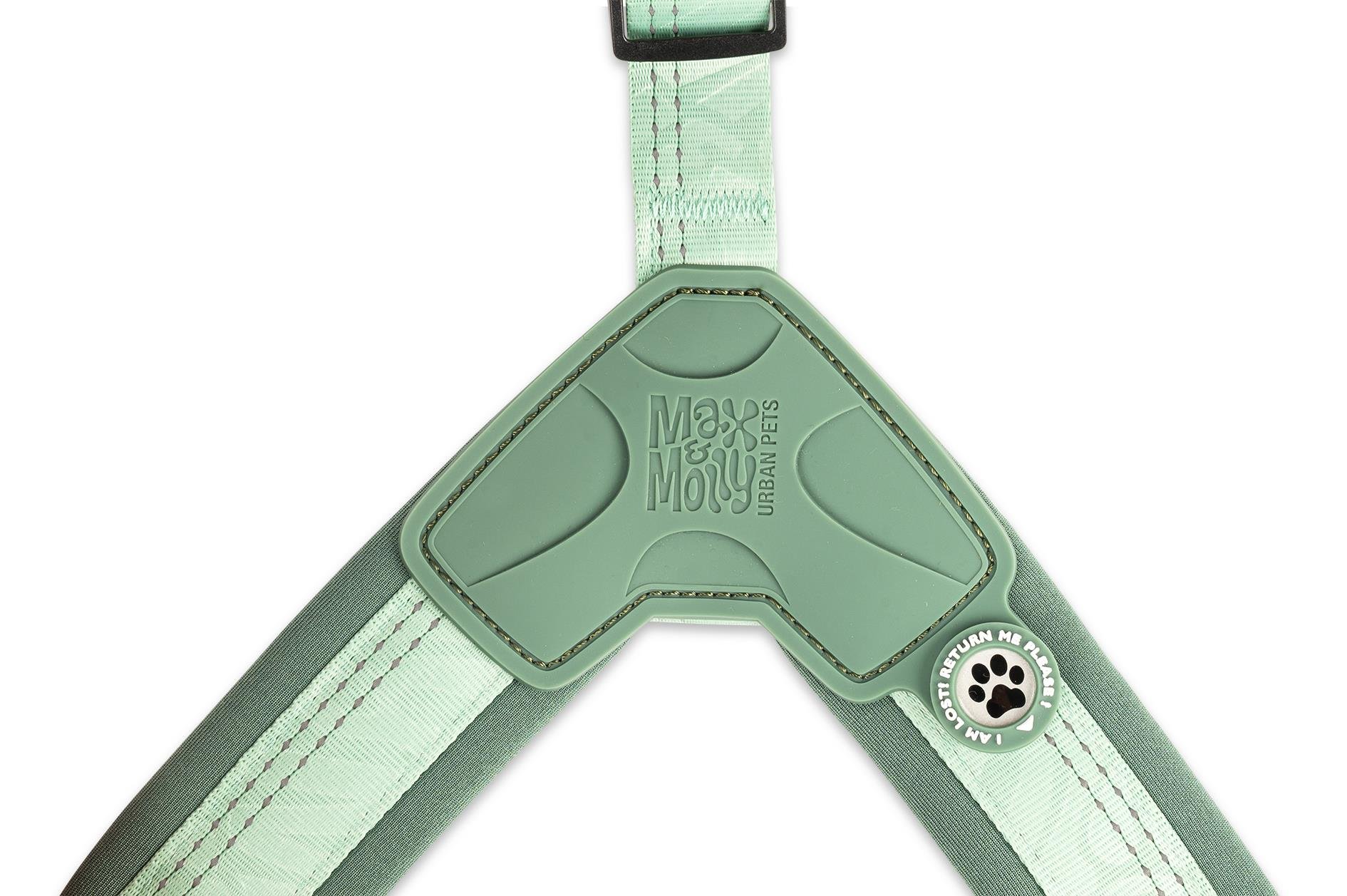 Matrix 2.0 Akıllı Künyeli Q-Fit Köpek Göğüs Tasması  - Jade (XXS) - Göğüs Tasmaları