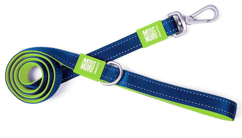 Max & Molly Matrix Lime Green Gezdirme Kayışı