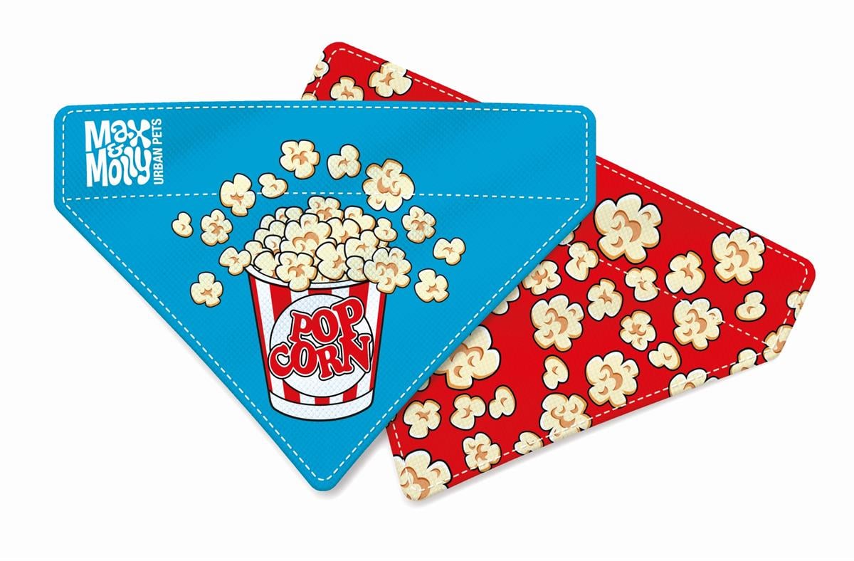 Max & Molly Popcorn Bandana - Bandanalar
