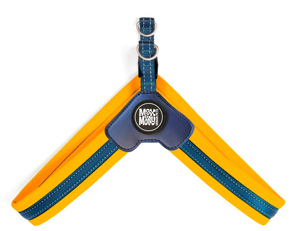 Max & Molly Q-Fit Matrix Orange Göğüs Tasması - Boyun Tasmaları