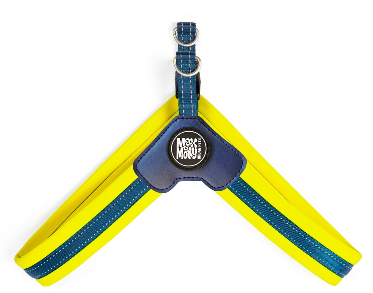 Max & Molly Q-Fit Matrix Yellow Göğüs Tasması - Göğüs Tasmaları