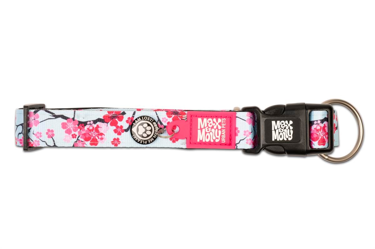 Max & Molly Smart ID Cherry Bloom Köpek Boyun Tasması - Boyun Tasmaları