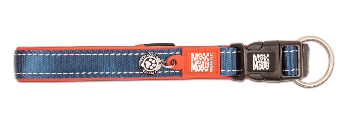 Max & Molly Smart ID Matrix Red Boyun Tasması - Boyun Tasmaları