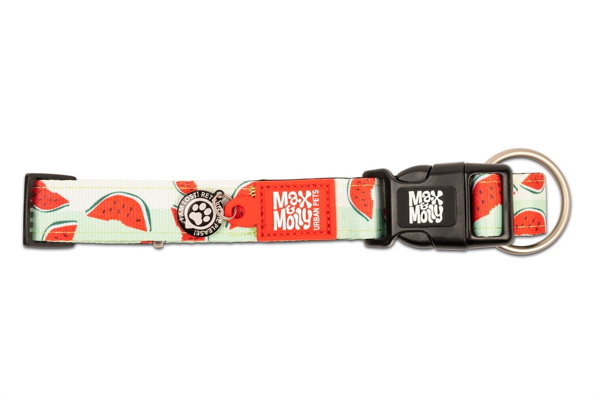 Max & Molly Smart ID Watermelon Köpek Boyun Tasması - Boyun Tasmaları