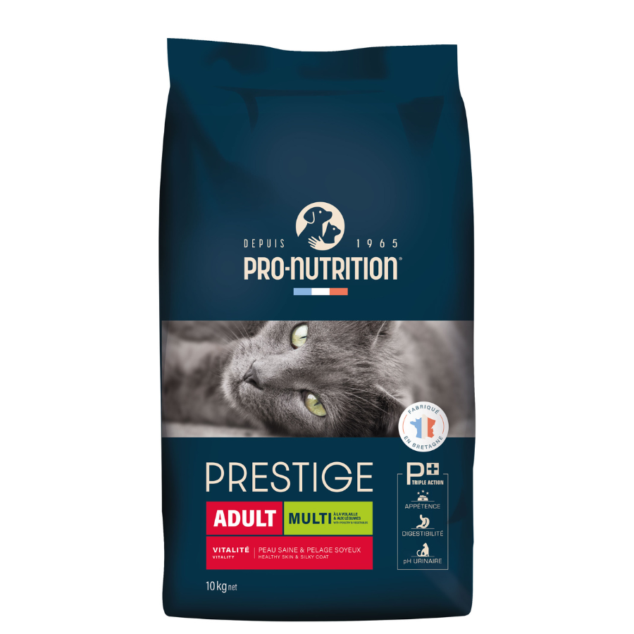 Pro Nutrition Prestige Multi Kümes Hayvanlı Yetişkin Kedi Maması 10KG - Yetişkin Kedi Mamaları