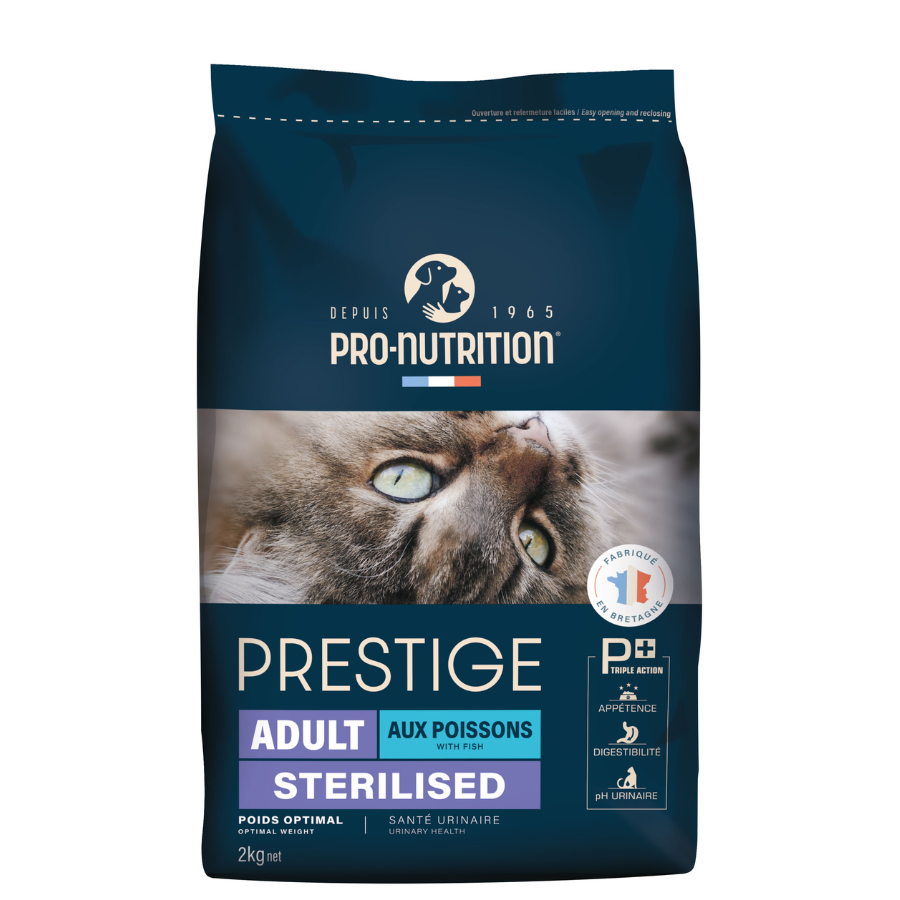 Pro Nutrition Prestige Sterilised Balıklı Kısırlaştırılmış Kedi Maması 2KG - Yetişkin Kedi Mamaları