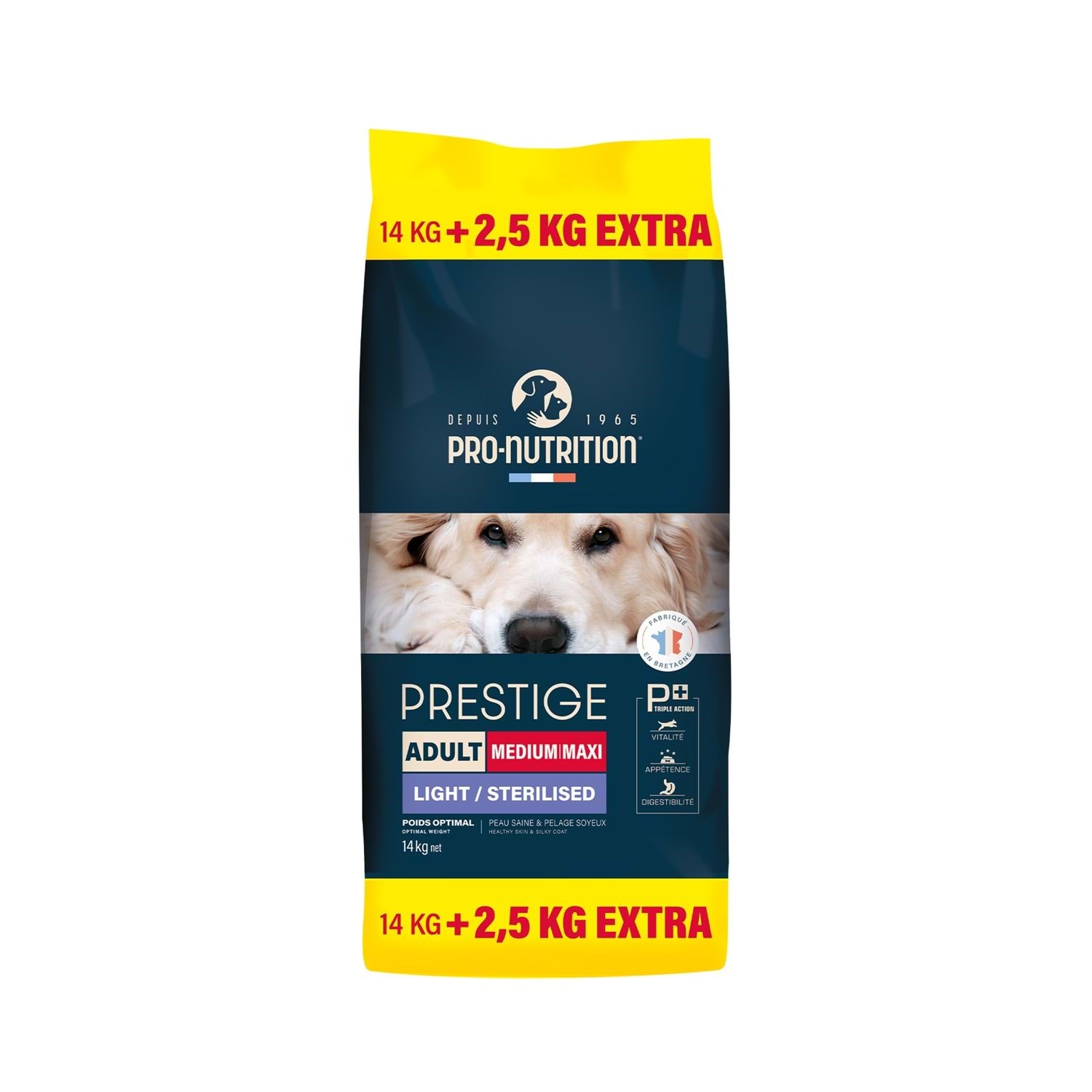 Pro Nutrition Prestige Sterilised Orta Büyük Irk Kısırlaştırılmış Yetişkin Köpek Maması 14+2.5KG - Köpek Kuru Mamaları