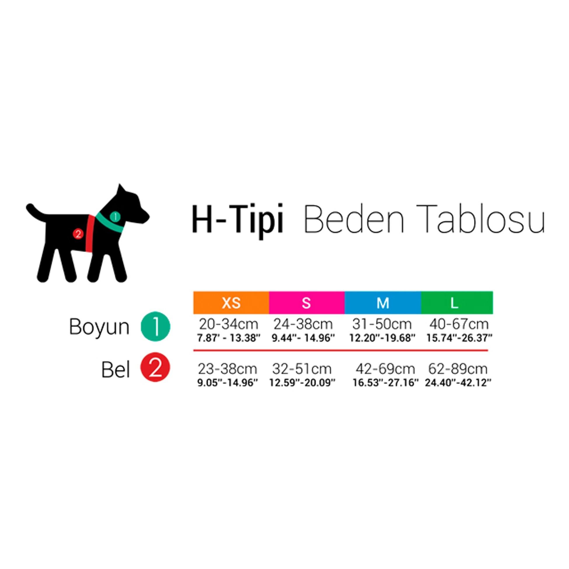 Tailpetz H-Tipi Göğüs Tasması