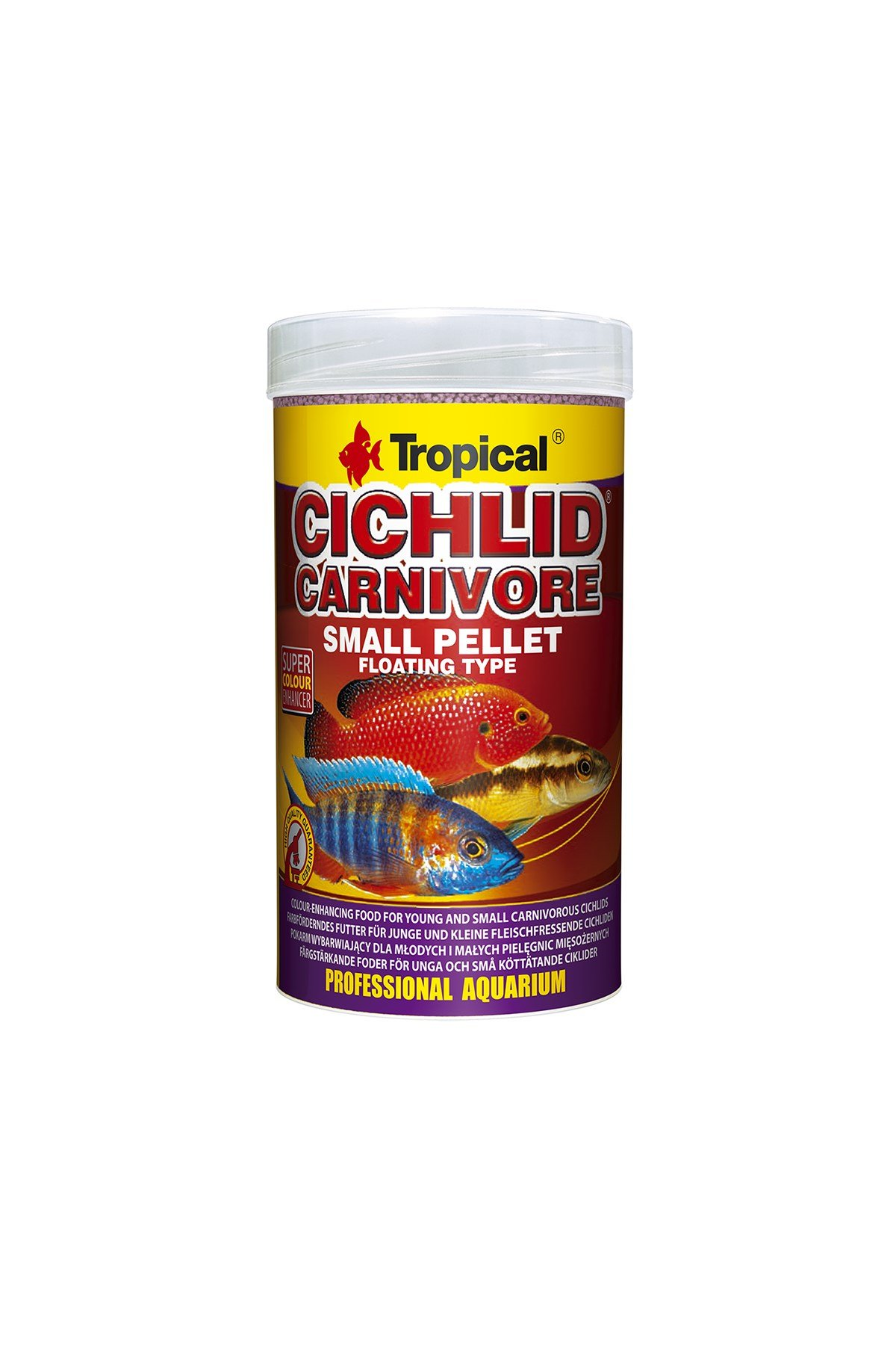 Tropical Cichlid Carnivore Small Pellet