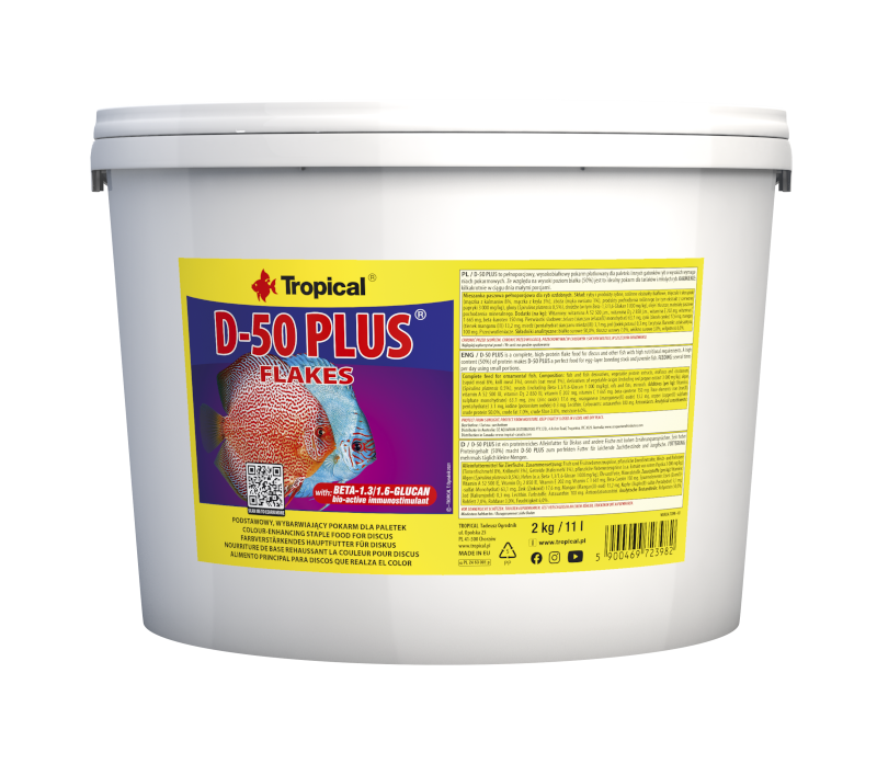 Tropical D-50 Plus 11Lt/2Kg