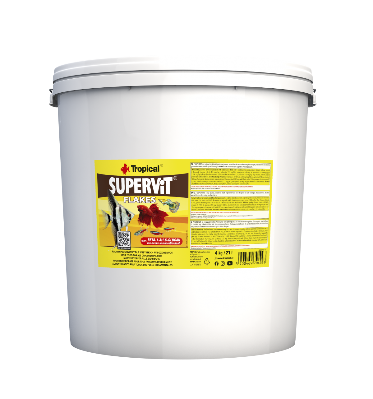 Tropical SuperVit 21Lt/4Kg