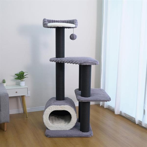 Zampa Tornado Kedi Tırmalama Ağacı 68X68X188 cm
