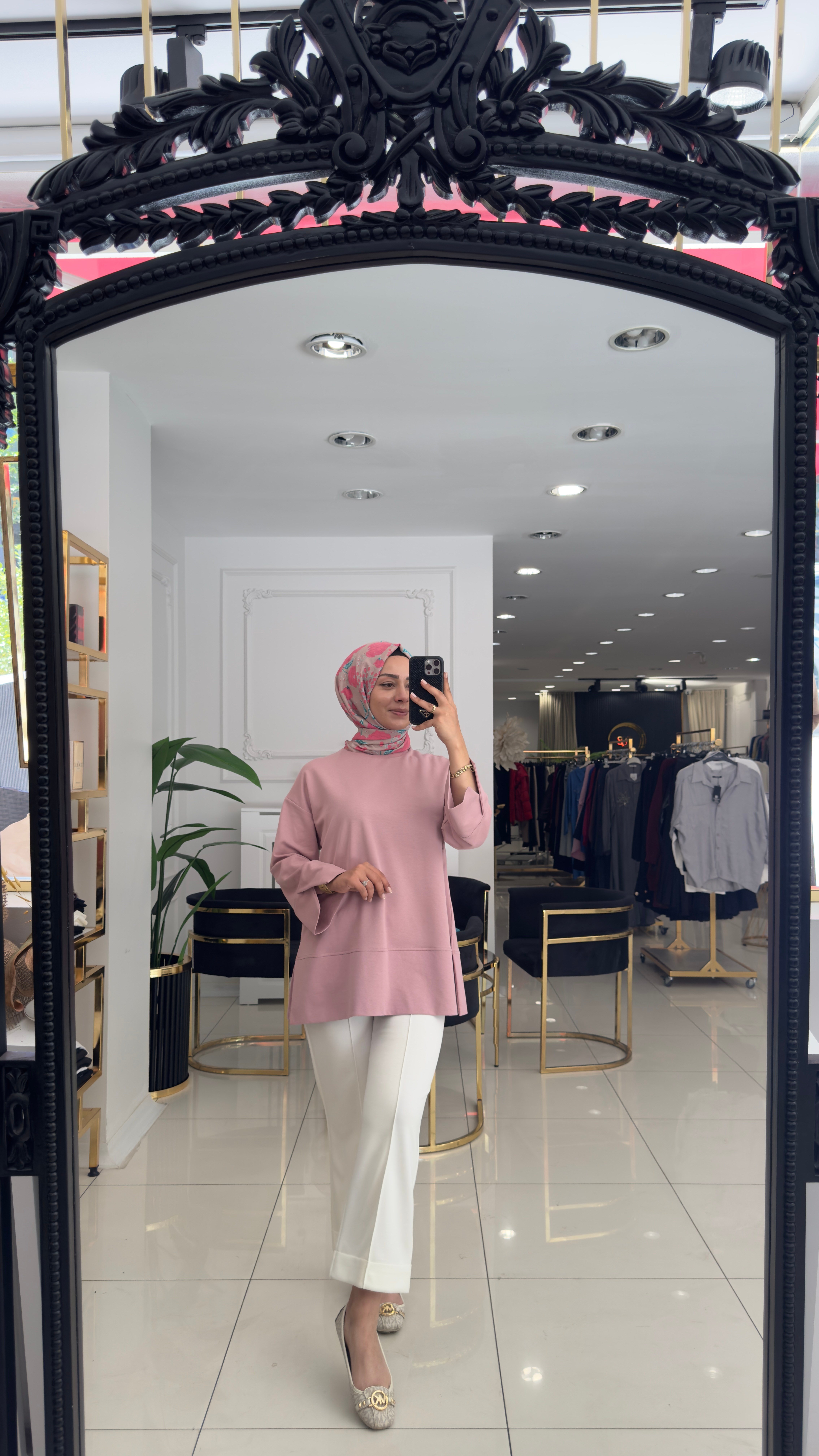 20735 Mona basic sweat- GÜL KURUSU