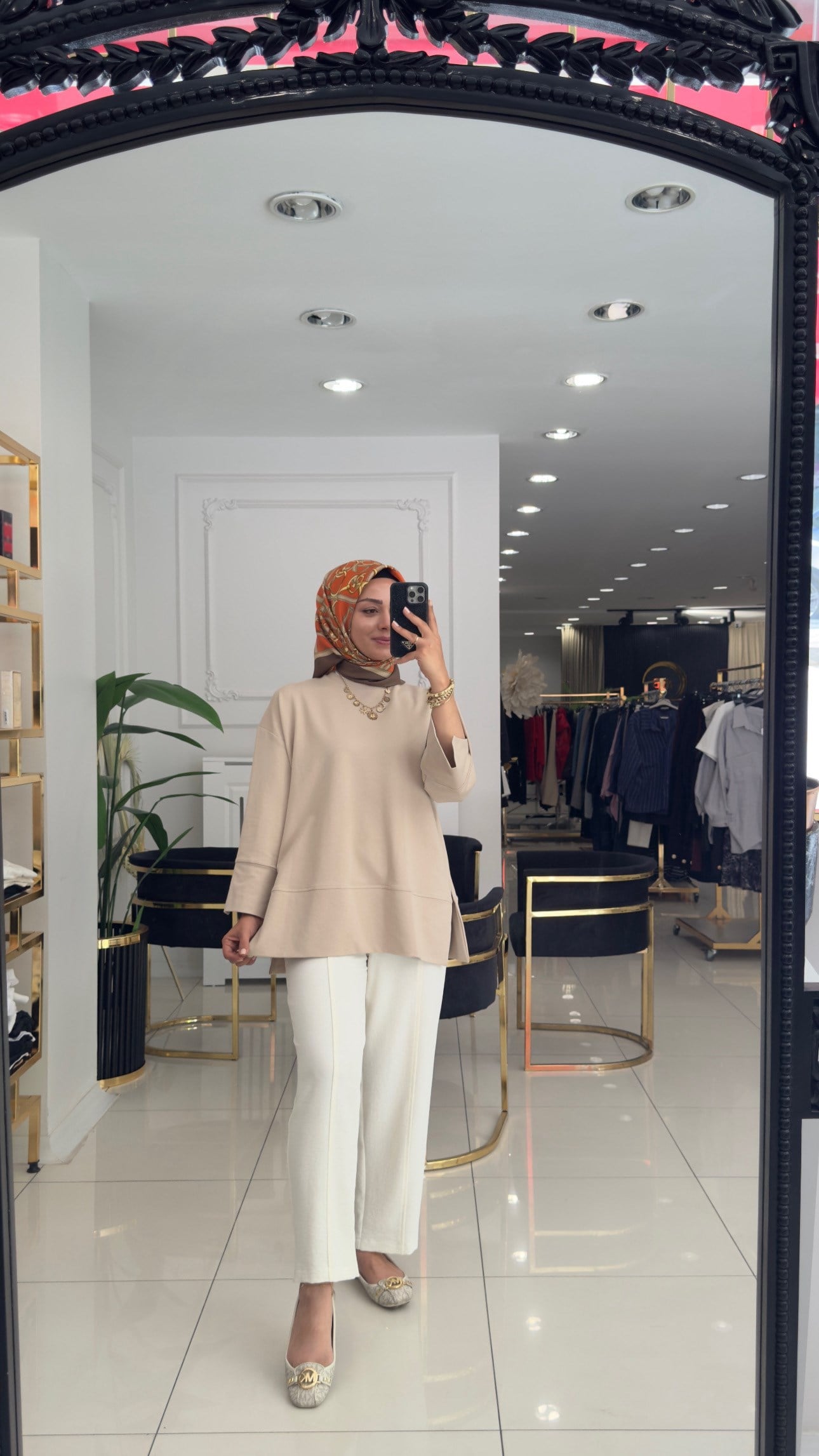 20735 Mona basic sweat- SÜTLÜ KAHVE