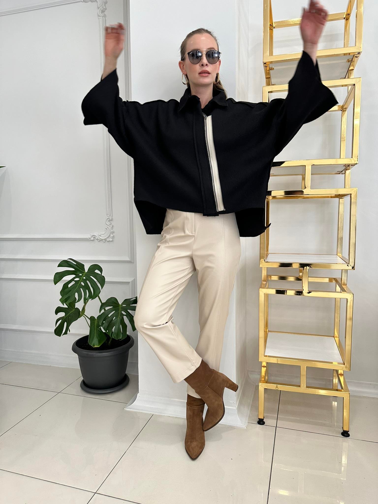 37125 SALAŞ CEKET SİYAH